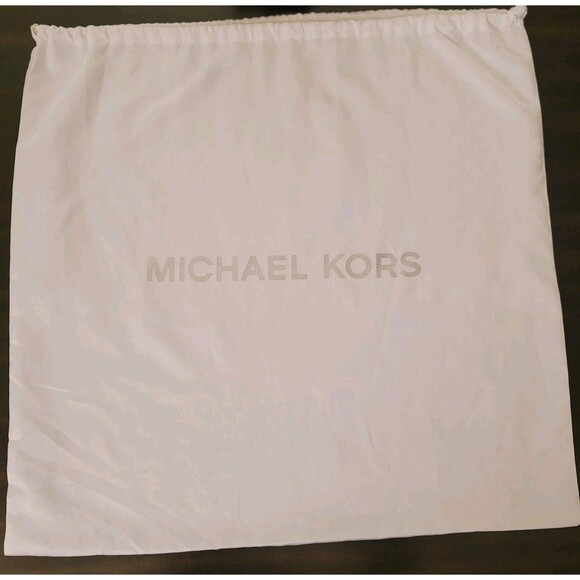 New Michael Kors X-Large Drawstring Dust Bag size 21"x 21" White - Picture 1 of 4